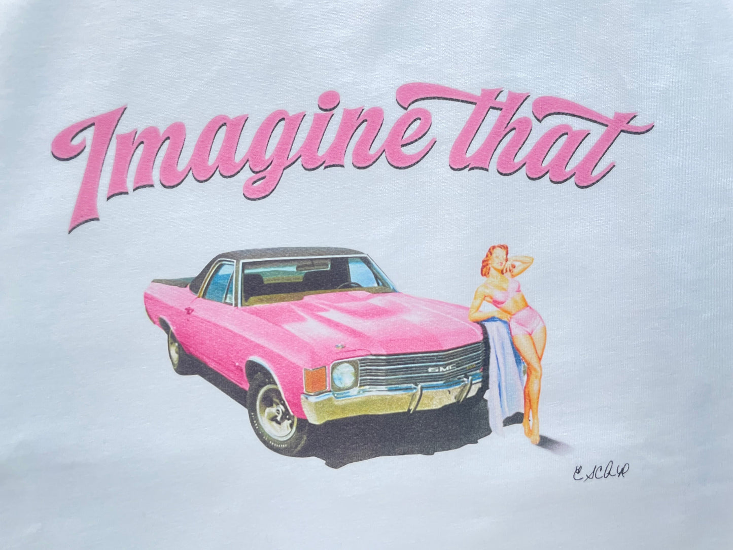 PIN-UP T WHITE