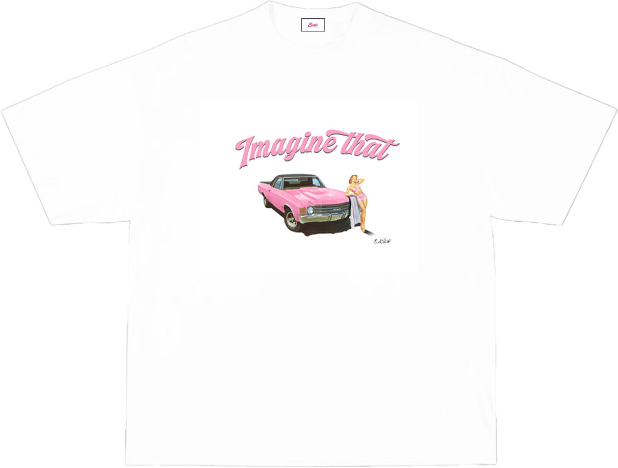 PIN-UP T WHITE
